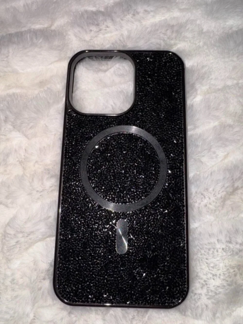 Black stud glitter MVMT Case